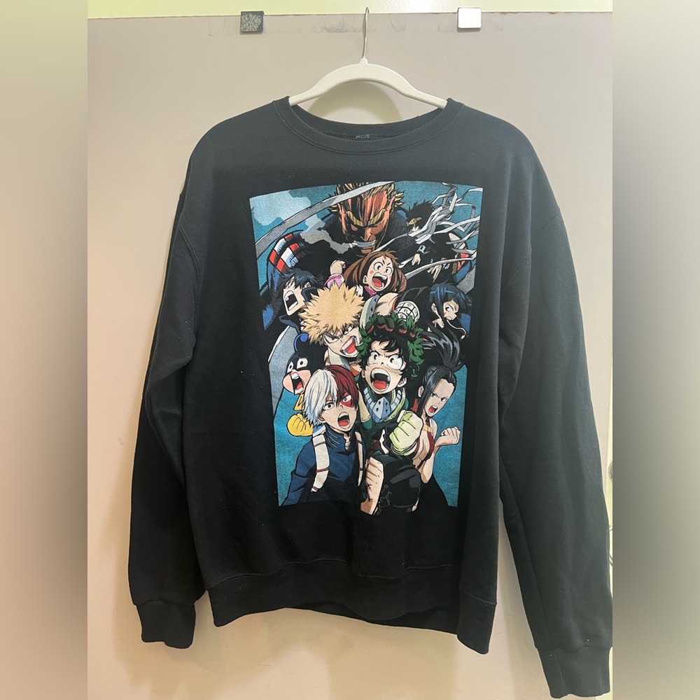 My Academia Anime Long Sleeve T-Shirt, Slightly Used.